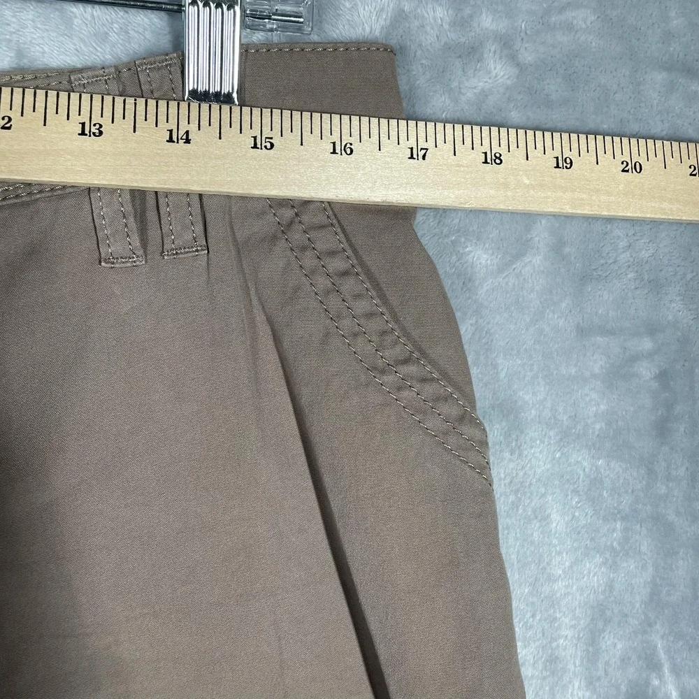 Brax Feel Good Rianda MT-WA Taupe Brown Cotton Bermuda Shorts Mens 32/32